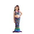 thumbnail image 3 of Sun Tail Mermaid Toddler Tail Hawaiian Rainbow Size XS (2T/3T), 3 of 4