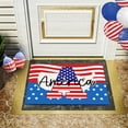 thumbnail image 4 of Hbdhejl Soft Fashion Doormat 60X40Cm 4Th July Independence Day Usa Country Door Mat Bathroom Rug Celebrating 4Th Of July Floor Mat Entrance Front Door Rug Suitable For Home Living Room Bathroom, 4 of 5