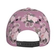 thumbnail image 6 of Balery Baseball Cap Adjustable Size for Running Workouts and Outdoor Activities All Seasons Dad Hat(Rose Flowers), 6 of 9