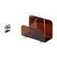 thumbnail image 1 of Servilletero de hierro,Soporte para servilletas con forma de pata,color negro,Revistero,Revistero de pie,organizador moderno,decoración,Cesta organizadora de libros y estanterías, 1 of 8