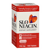 4 Pack Slo-Niacin, Support Good Cholesterol, 750mg, 100 Tablets Each