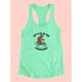 thumbnail image 3 of Go Mountains Bear On Bike Racerback Tank Women -Image by Shutterstock, Female Small, 3 of 4