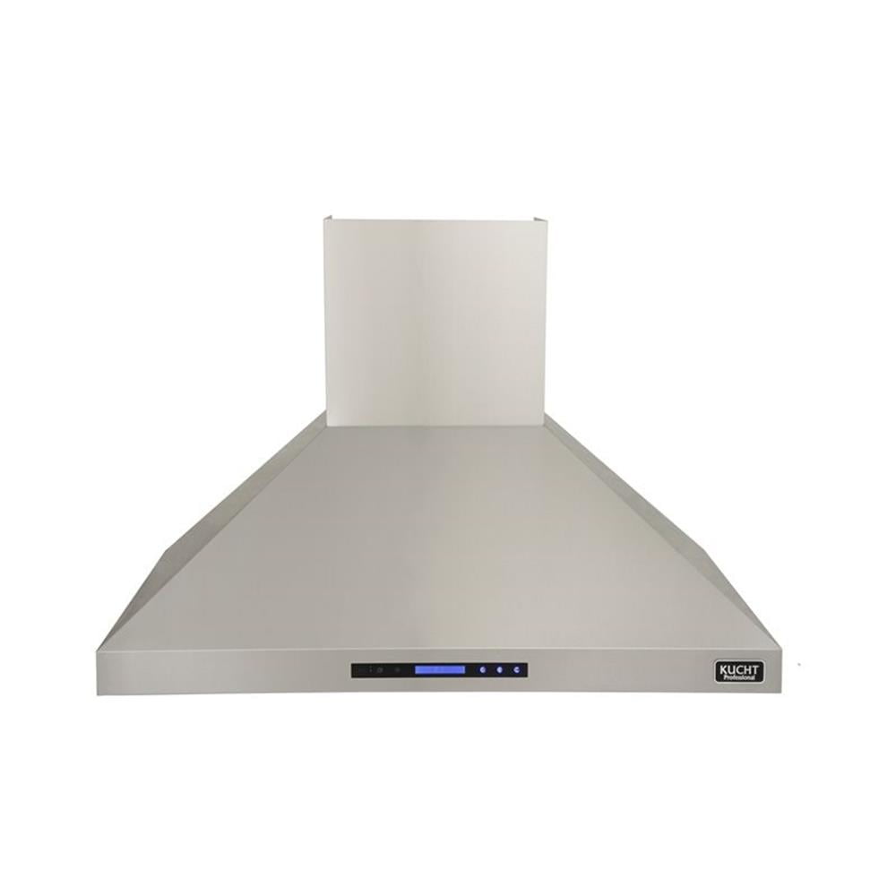 Kucht Professional 48" Stainless Steel Wall Mounted Range Hood in Silver