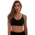 thumbnail image 2 of Just Intimates Nursing Bras for Women (Pack of 3) (X-Large, Black / Black / Black), 2 of 4