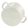 thumbnail image 6 of Martha Stewart Enameled Cast Iron Dutch Oven With Lid, 7-Quart, Cream, 6 of 7