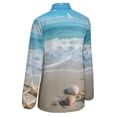 thumbnail image 5 of Starfish Beach Long Sleeve Blouse Woman Streetwear Casual Shirts Summer Oversize Woman Streetwear Clothing Birthday Present, 5 of 7
