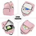 thumbnail image 5 of JIALIOU Mini Backpack Purse for Women Quilted Casual Daypack Small Travel Shoulder Bag, Pale Pink, 5 of 7
