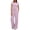 AA Pink, variant on Women's 2 Piece Outfits Crew Neck Short Sleeve Loose Pocket Vacation Set