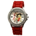 thumbnail image 1 of Red Silicone Sexy Betty Boop Watch, 1 of 1