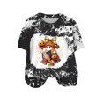 thumbnail image 5 of Akiihool Womens Fall Clothes Ghost Halloween T-Shirt for Women Cute Ghost Cat Graphic Tee Spooky Season Shirt Vintage Short Sleeve Casual Fall Tops (Black,XXL), 5 of 6