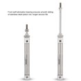 thumbnail image 3 of 2PCs Double-Acting Pneumatic Air Cylinder, CDJ2B10-45B 10mm Diameter 45mm Stroke Mini Air Cylinder for Printing Semiconductor and Automation Control, Quieter, Cleaner, 3 of 7