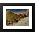 thumbnail image 2 of Sassetta 24x18 Black Modern Framed Museum Art Print Titled - The Journey of the Magi (ca. 1433-35), 2 of 5