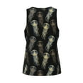 thumbnail image 5 of Haiem Jellyfish Men Workout Tank Top Gym Bodybuilding Sleeveless Muscle T Shirts Athletic Tank Breathable Workout Shirt-Large, 5 of 9