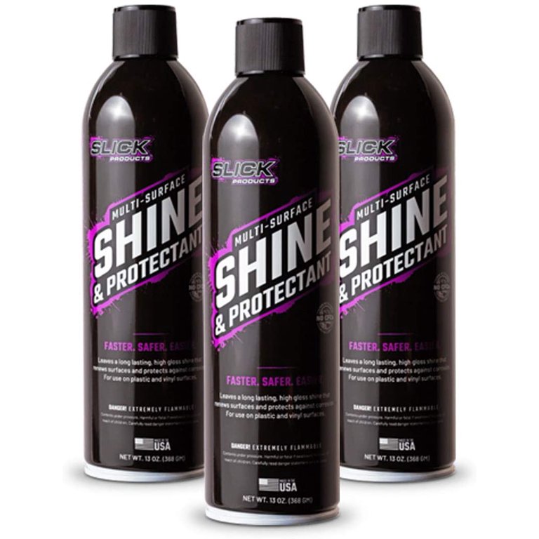 Slick Products SP1264 Shine & Protectant Spray Coating High-Gloss Lus