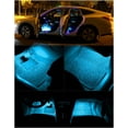 thumbnail image 3 of Led Strip Lights for Cars 27CM 5050 15SMD 300Lumen Waterproof Car Underglow Lights- Motorcycles Golf Cart Boat Led Interior Exterior Lights Strip Decoration DC-12V Ice Blue,Pack of 4, 3 of 11