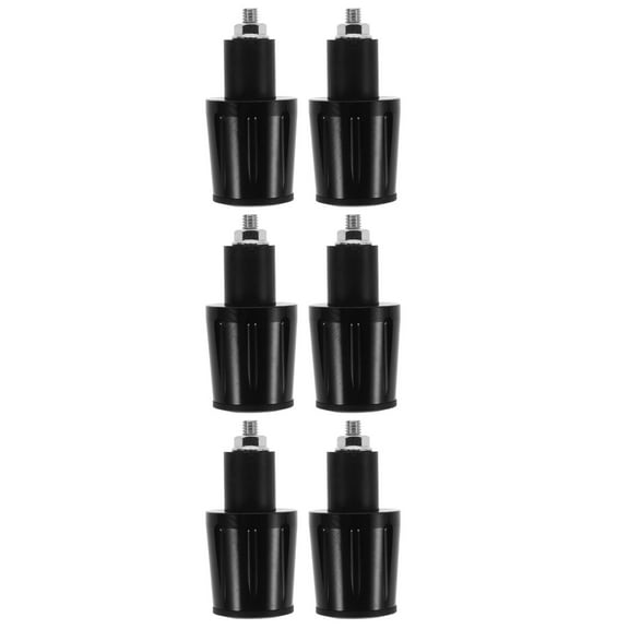 Masteelf 3 Pairs  Motorcycle Bar Ends Bar End Plugs Motorcycle Handlebar Plug Sliders Reliable and Sturdy Handlebar End Caps for Motorcycles