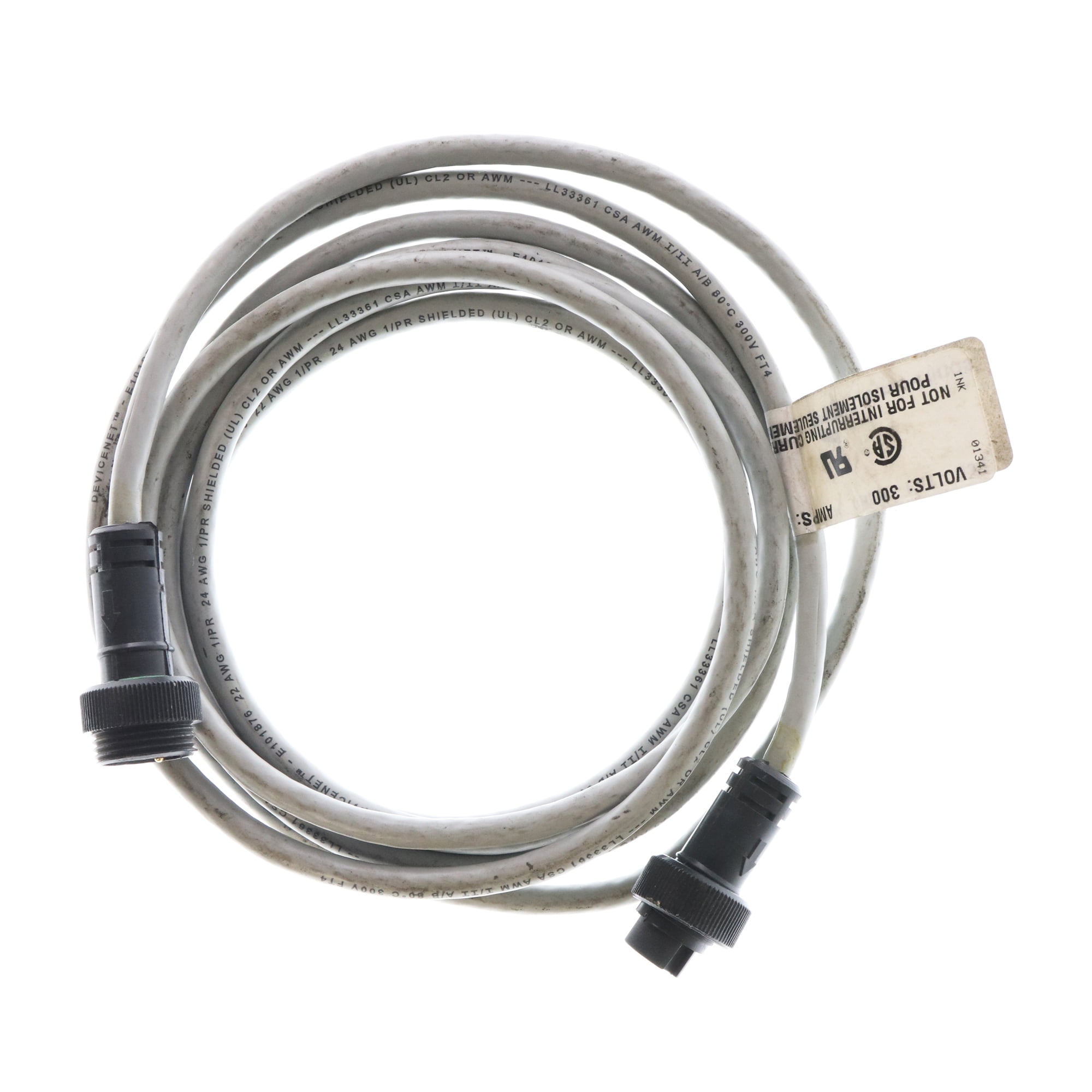 Cooper Crouse-Hinds CHDN-EAE-D3 Mini-Line 5P DeviceNet Cable Assembly