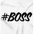 thumbnail image 5 of Hashtag Boss Cute Bossy Babies Romper Boys or Girls Infant Baby Brisco Brands NB, 5 of 7