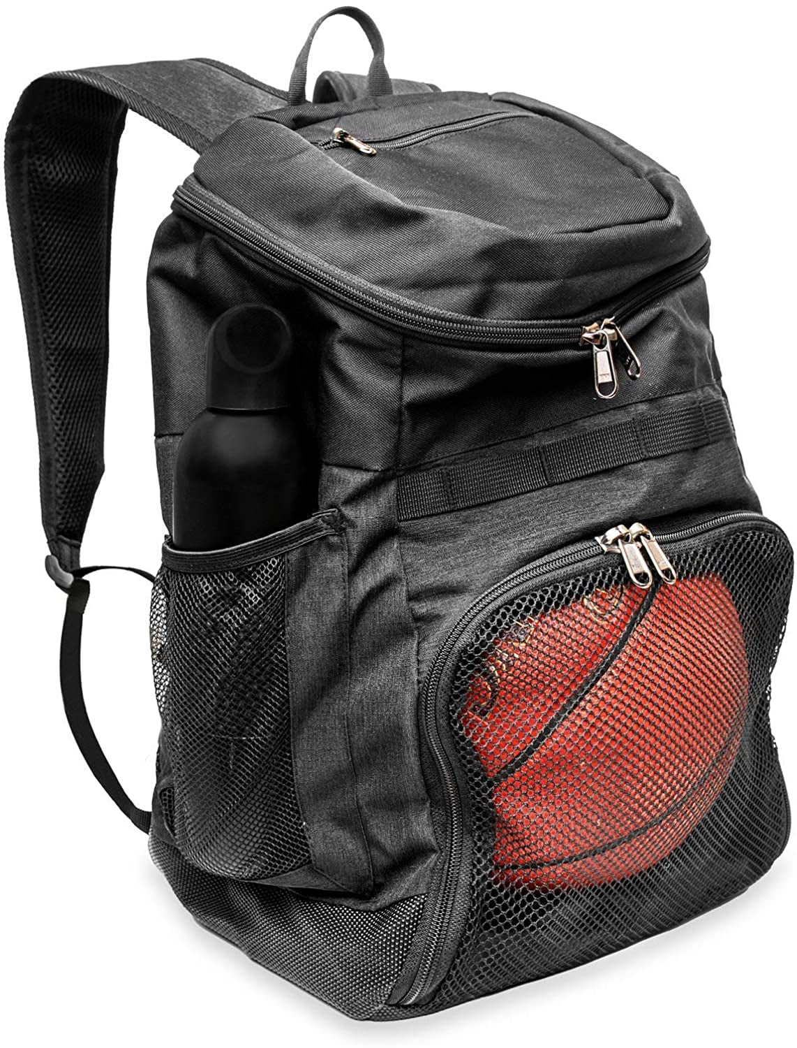 Xelfly Basketball Backpack with Ball Compartment – Sports