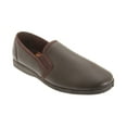 thumbnail image 1 of Sleepers Pantoufles pour Hommes Hadley en Cuir Softie à Double Soufflet, 1 of 2