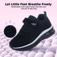 thumbnail image 4 of JOYFON Kids Shoes for Boys Girls Children Tennis Sports Athletic School Running Sneakers Black Big Kids Size 5, 4 of 6