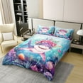 thumbnail image 2 of Erosebridal Sea Shark 100% Cotton Duvet Cover King Size,Sea Animal Bedding Sets King Size,Teenager Bedroom Decor,Breathable,3pcs, 2 of 8