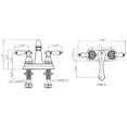 thumbnail image 3 of builders shoppe centerset bathroom faucet, 3 of 3