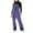 A-Purple, variant on HCNTES Ladies Fashion Snow Bibs Waterproof Insulated Overalls with Comfortable Fit for Women Casual Winter Wear(A-Purple,2XL)