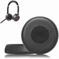 thumbnail image 1 of wonima11 Replacement Earpads for Jabra Evolve 75 75+ 75 UC / 75 MS Headphones(Do Not Fit Jabra Evolve2 75 PC Model),Ear Pads Cushions with Noise Isolation Memory Foam,Soft Protein Leather-Black, 1 of 1