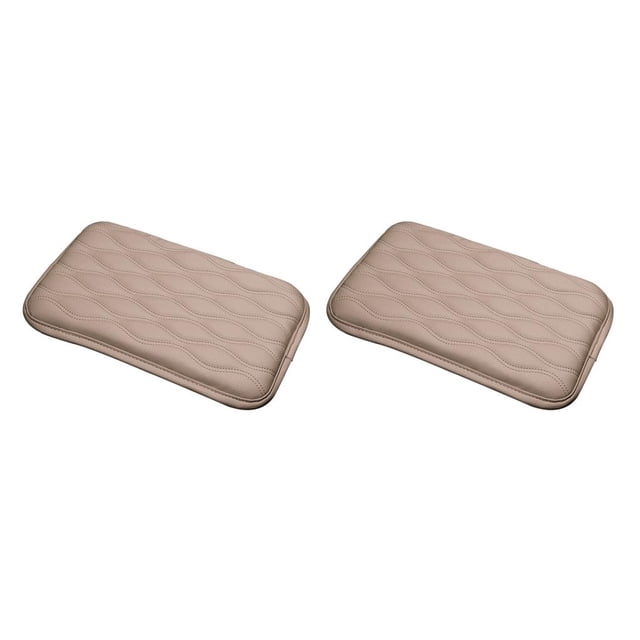 Riwesomey Cubierta para reposabrazos de automóvil Almohadilla aumentada central Reposabrazos Caja Almohadilla de mano Suministros para el Type2 NO2