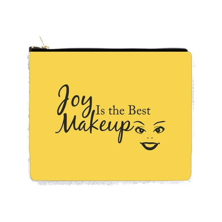 Joy is the Best Makeup Quote in Yellow - 2 Sided 6.5