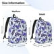 thumbnail image 2 of Balery Butterflies Mochila Clásica Impresa Básica para Viaje, Mochila Escolar Resistente al Agua, Mochila de Lona con Correas Ajustables-Small, 2 of 5