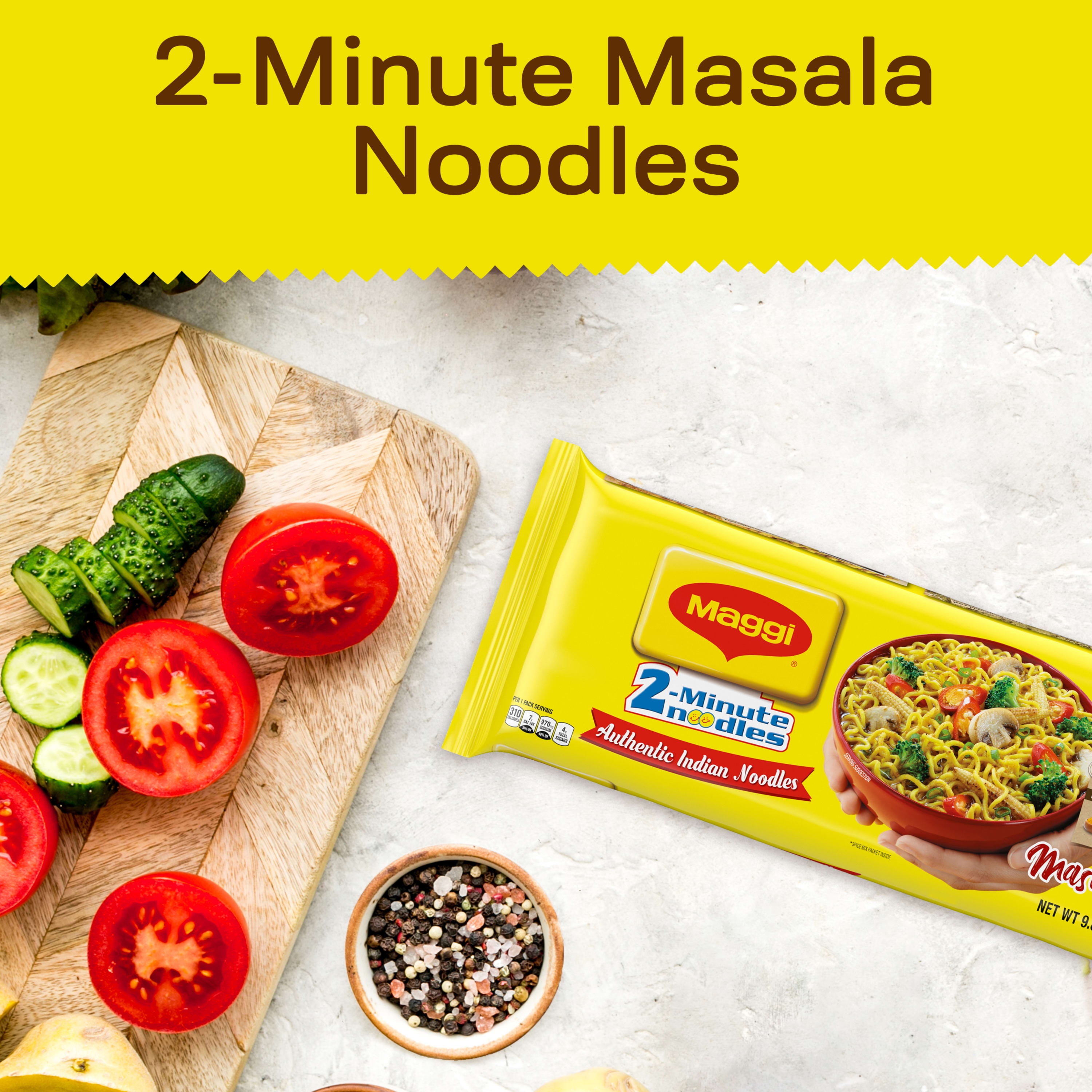 Maggi 2-Minute Masala Indian Noodles 9.87 oz