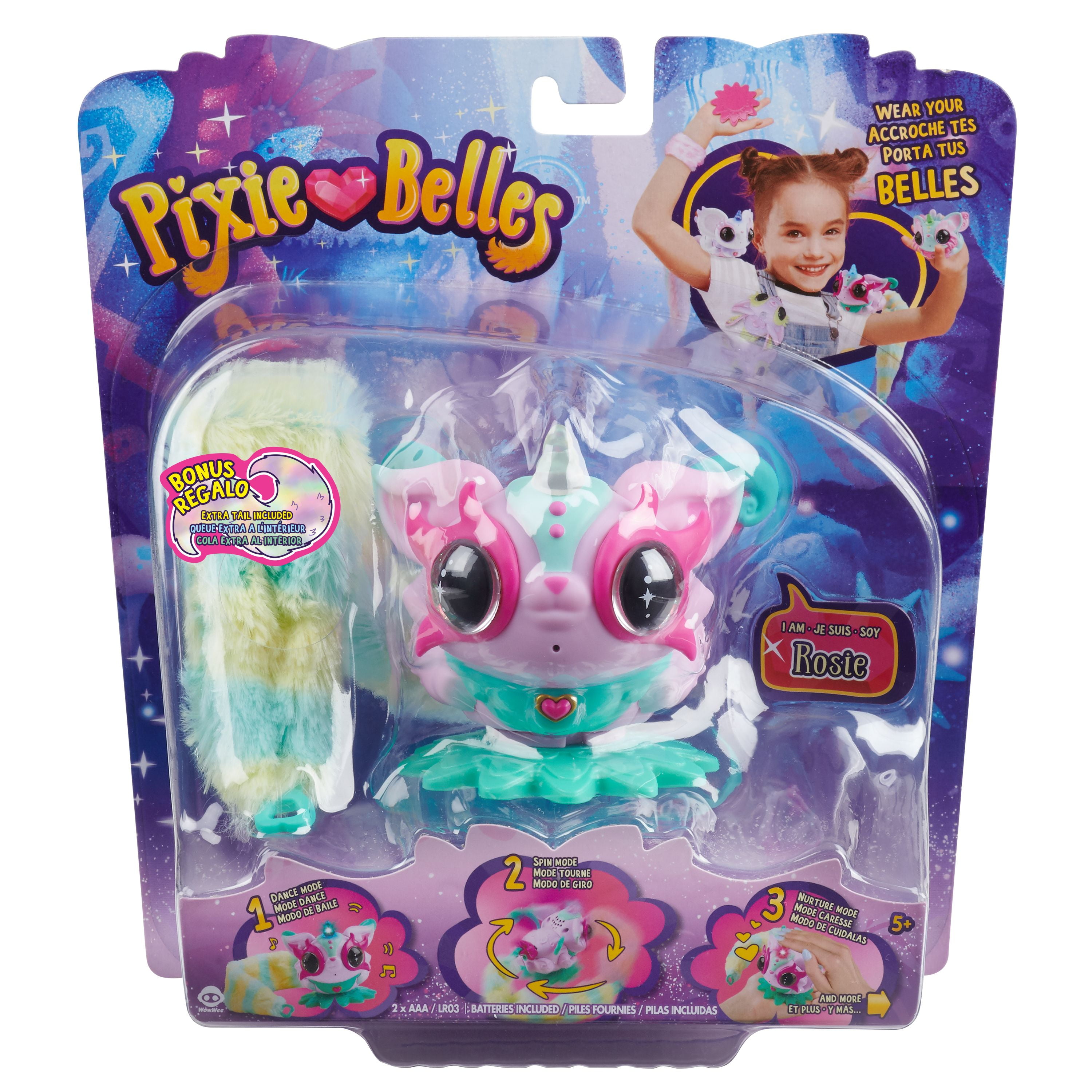 Pixie Belles - Layla - Interactive Electronic Pet with Bonus Tail 