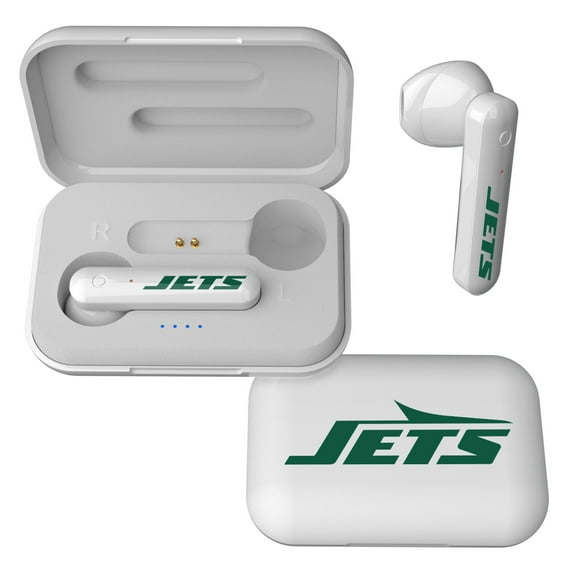 Keyscaper New York Jets Wireless TWS Insignia Design Earbuds