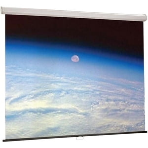 7FT DIAG LUMA MANUAL MATTE WHITE 4:3