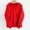 Red women hooded pullover sweatshirt a1, variant on Tusihei Women Hooded Pullover Sweatshirt Casual Loose Fit Long Sleeve Solid Cozy Fall Winter Tops Lightweight Streetwear Outerwear, Gray S
