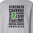 thumbnail image 3 of Inktastic Mental Health Awareness Strength Support Love Adult Sweatshirt, 3 of 4