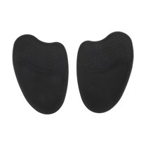 Unique Bargains 1 Pair Soft Anti-wear Forefoot Insole Pads Black