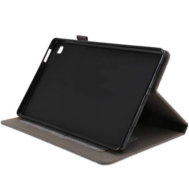 Compatible con Galaxy Tab A7 Lite 8.7 pulgadas 2021 (sm-t220 / T225) Funda protectora Soporte de contraportada con bolsillo