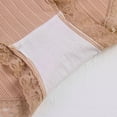 thumbnail image 3 of Ashirexll Maternity Underwear High Waist Plus Size Support Adjustable Soft Breathable Comfortable Solid Color Lace Pregnancy Maternity Underwear Cotton Khaki L, 3 of 7