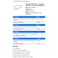 thumbnail image 2 of Alternator Multi Rib Belt - Compatible with 1985 - 1991 Jeep Grand Wagoneer 1986 1987 1988 1989 1990, 2 of 2