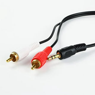DUOYUTING Lighting to 2 Male RCA Audio Cable, RCA to iOS Stereo