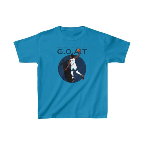 The GOAT Ants Edwards Minnesota back for basketball fans Kids Cotton Tee