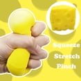 thumbnail image 4 of Cheese Squishy, Cheese Squishies Stress, 3.9-Inch, 4 of 6