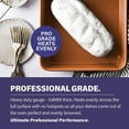 thumbnail image 3 of Gotham Steel Rectangular Nonstick Cake Pan, 9x13 Baking Pan for Brownie, Lasagna, Ceramic Non Toxic Coating, Oven Safe up to 500 Degrees, No Warp, Metal Utensil Safe, Dishwasher Safe, 3 of 7