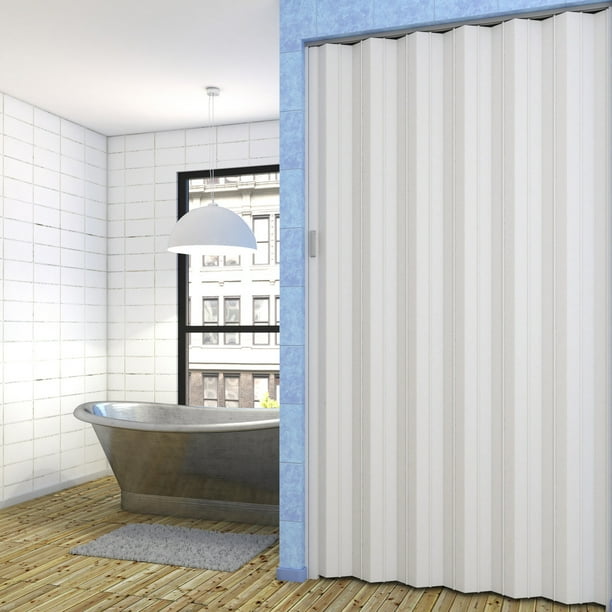 Puerta Plegable Universal Mediana 88x244 cm, Ancho y altura ajustable Playcon