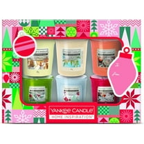Yankee Candle Home Inspiration Gift Set with 6 Holiday Fragranced Votives