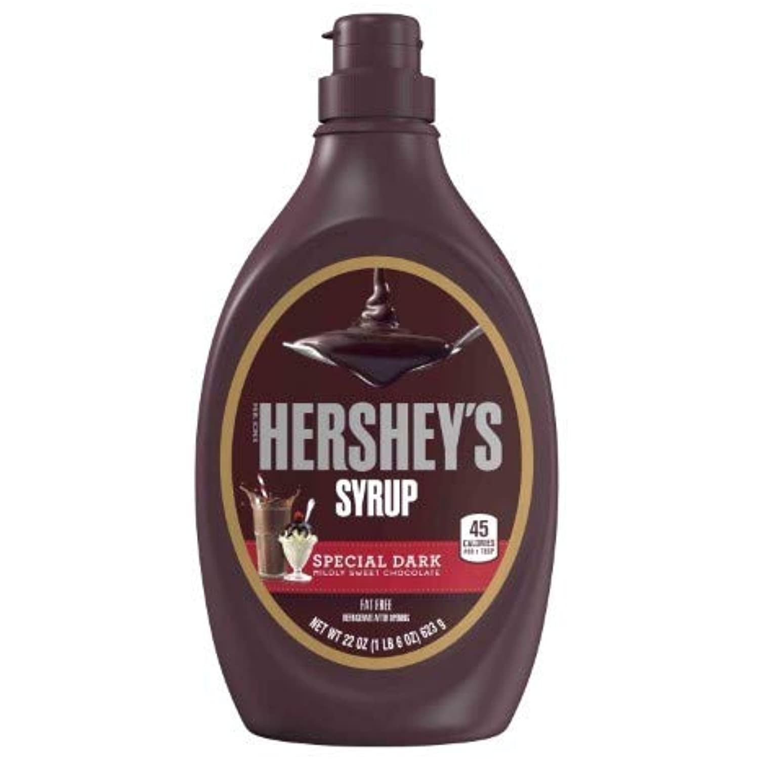 Hersheys Syrup, Special Dark (Pack Of 4)