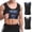Silver-A-70402aa, variant on Sauna Shirt for Men Sleeveless Mens Sauna Suit Sweat Body Shaper Compression Vest Gym Exercise Top Black L